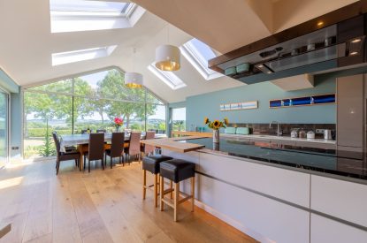 The kitchen at Shepherd's Estate, Somerset