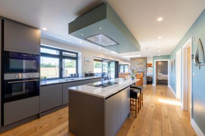 The kitchen at Shepherd's Estate, Somerset