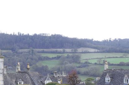 Local countryside views at Heartview Cottage, Cotswolds