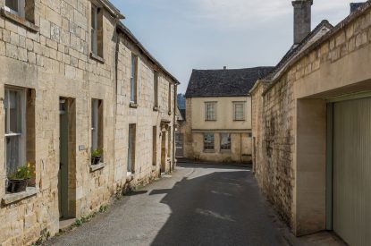 The local village at Heartview Cottage, Cotswolds