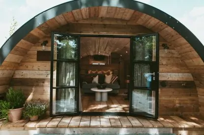 The exterior of Lovage Pyggy, Hampshire