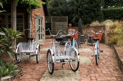 Bike hire at Thyme Pyggy, Hampshire