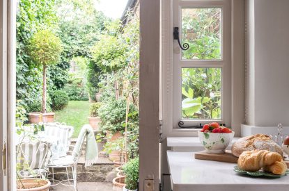 View from the kitchen at Little House, Cotswolds