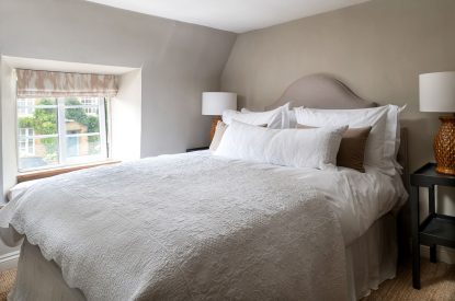 A king size bedroom at Little House, Cotswolds