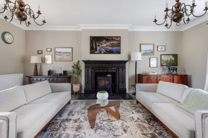 The lounge at Merry Manor, Essex