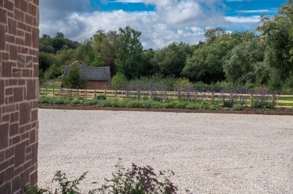 The grounds at Kingfisher Forge, Shropshire