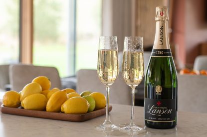 The kitchen at Kingfisher Forge, Shropshire