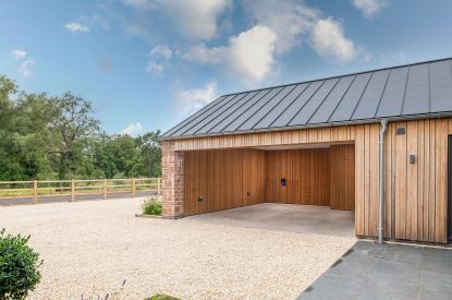 Parking at Kingfisher Forge, Shropshire