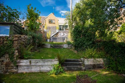 The garden at The Old Post Office, Cotswolds