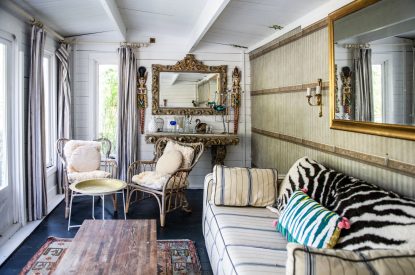 The summer house at The Old Post Office, Cotswolds