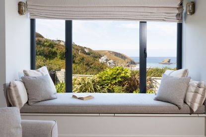 Coastal views at Tamarind Tide, Cornwall