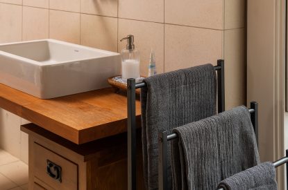 A bathroom at Quarter House, Scottish Borders