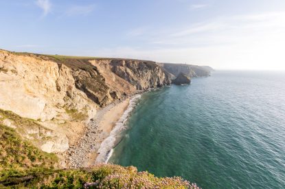 Stunning coastal views at Aurora Skies, Cornwall