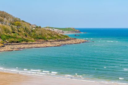 Coastal views at Tranquil Shores, Cornwall