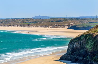 Coastal views at Tranquil Shores, Cornwall