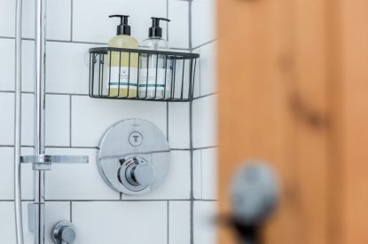 A bathroom at Wavecrest, Cornwall