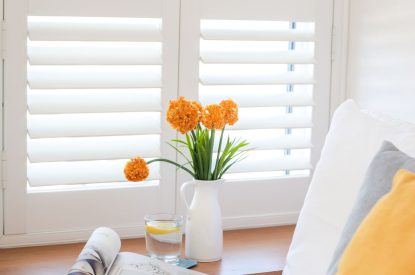 A double bedroom at Wavecrest, Cornwall