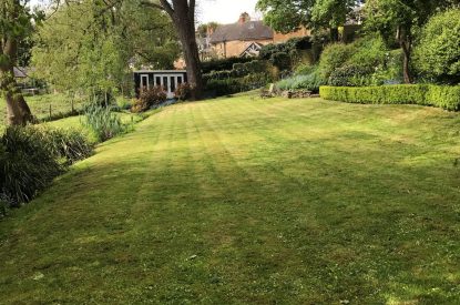 The garden at The Old Post Office, Cotswolds