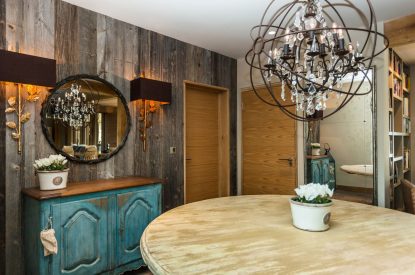 The living space at Lake View Lodge, Lake District