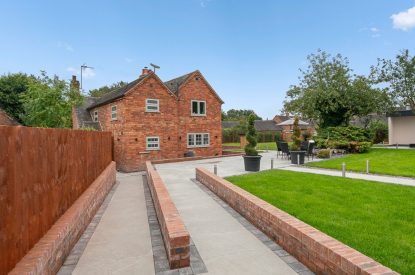 The garden at Forge Cottage, Staffordshire