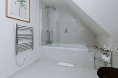 A bathroom at Havenwood, Oxfordshire