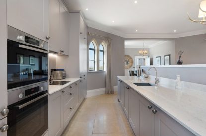 The kitchen at Priory Lodge, Essex