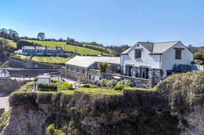 The view to at Lightkeepers Cottage, Cornwall