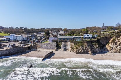 Coastal views at Lightkeepers Cottage, Cornwall