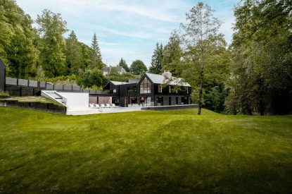 The garden at Halo House, Cotswolds