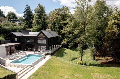 The grounds at Halo House, Cotswolds