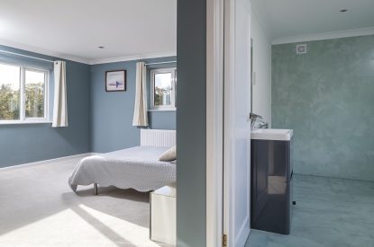 A double bedroom at Southwoods, Hampshire