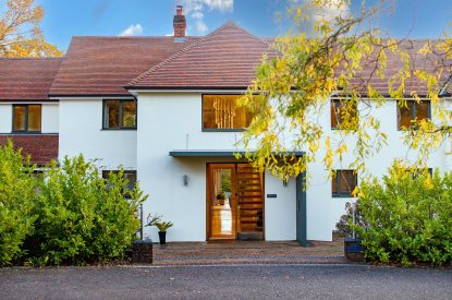 The entrance at Southwoods, Hampshire