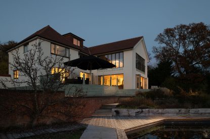 The exterior of Southwoods, Hampshire