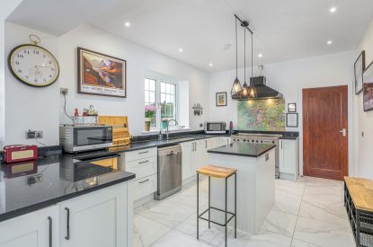 The kitchen at Oban House, Argyll and Bute