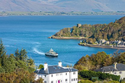 Coastal views at An Taigh Geal, Argyll and Bute