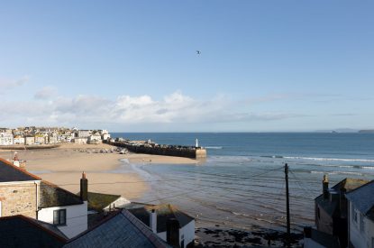 Sea veiws at Harbourview House, Cornwall