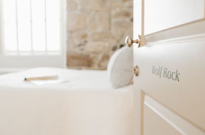 A bedroom at Harbourview House, Cornwall