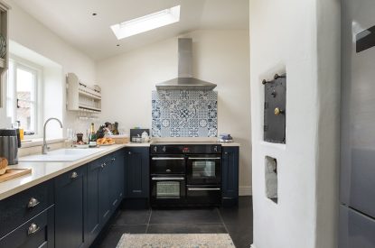 The kitchen at Buxton Farmhouse, Norfolk