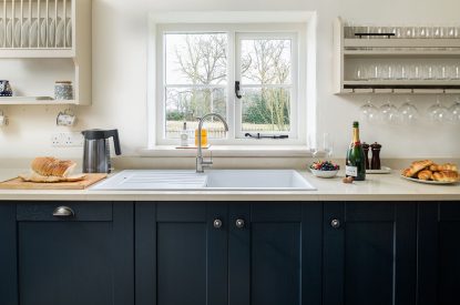The kitchen at Buxton Farmhouse, Norfolk