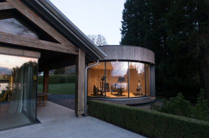 The gym at Lake View Lodge, Lake District
