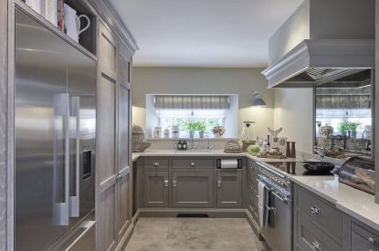 The kitchen at The Beach House, Devon