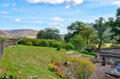 The garden at Winnow Mill, Scottish Borders