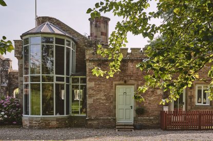 The exterior of Albert Lodge, Welsh Borders