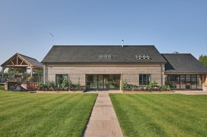 The exterior of Big Barn, Welsh Borders