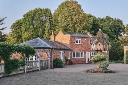 The exterior of Flock Cottage, Welsh Borders