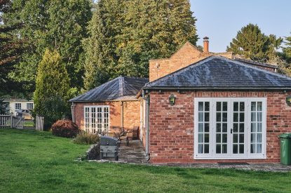 The exterior of Flock Cottage, Welsh Borders