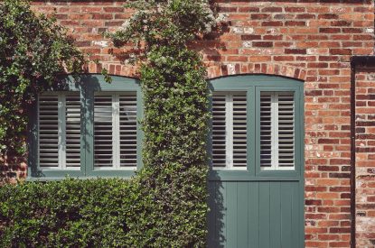 The windows at The Old Forge, Peak District