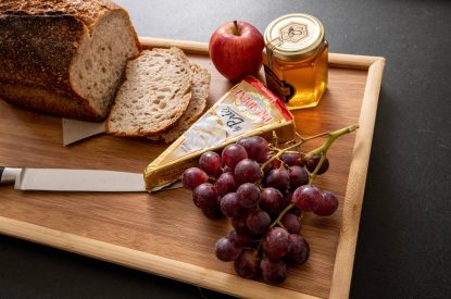 A lunch platter at Rose Cottage, Isle of Wight