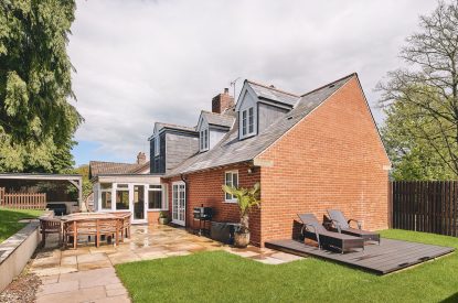 The garden at Steward's Cottage, Welsh Borders
