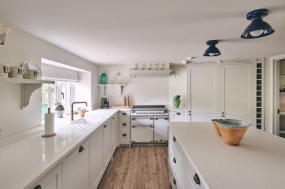 The kitchen at Bridlepath Cottage, North Wessex Downs